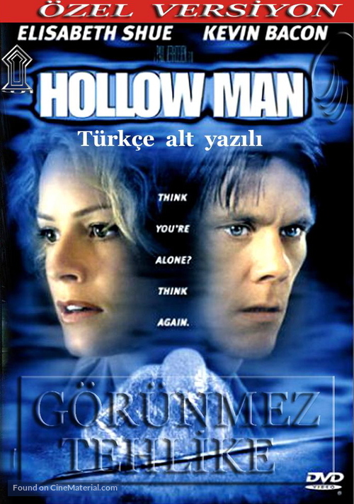 Hollow Man - Turkish Movie Cover