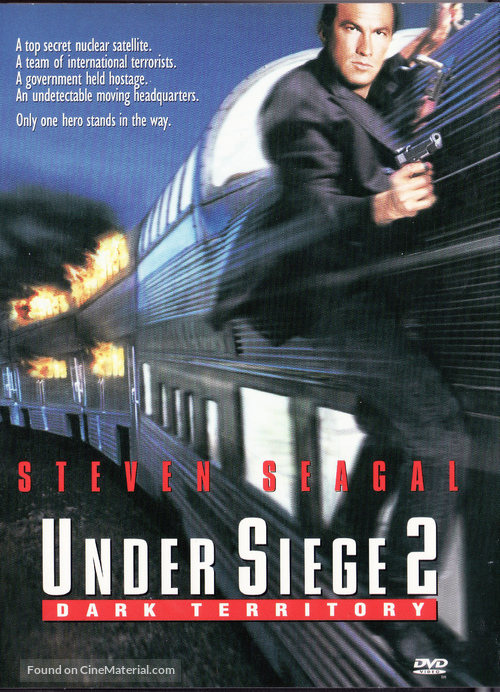 Under Siege 2: Dark Territory - Swedish Movie Cover