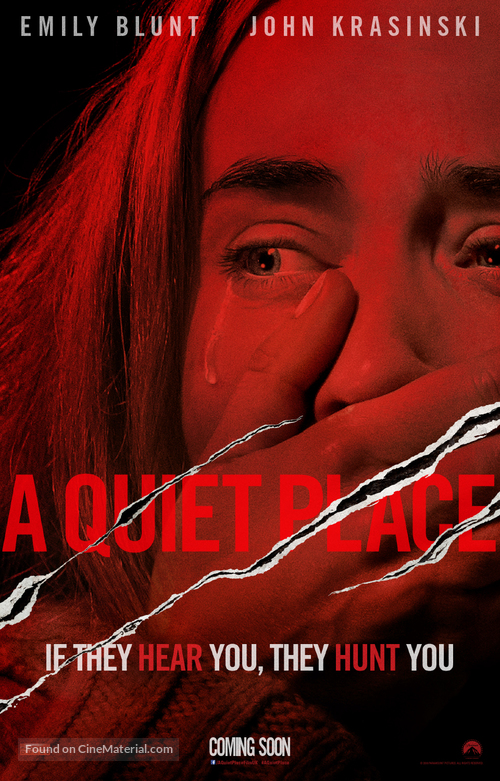 A Quiet Place - British Movie Poster