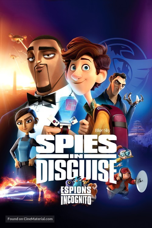 Spies in Disguise - Canadian Movie Cover