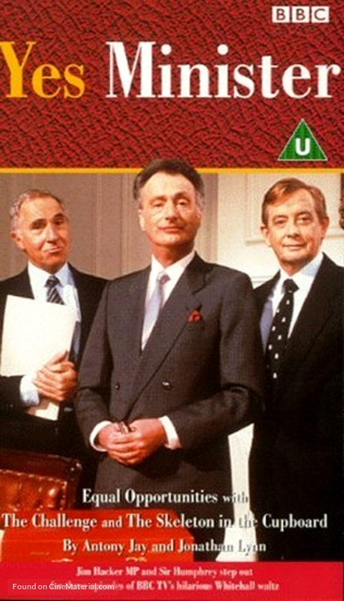 &quot;Yes Minister&quot; - British VHS movie cover