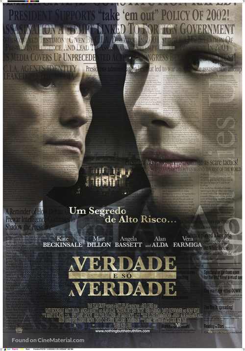 Nothing But the Truth - Portuguese Movie Poster