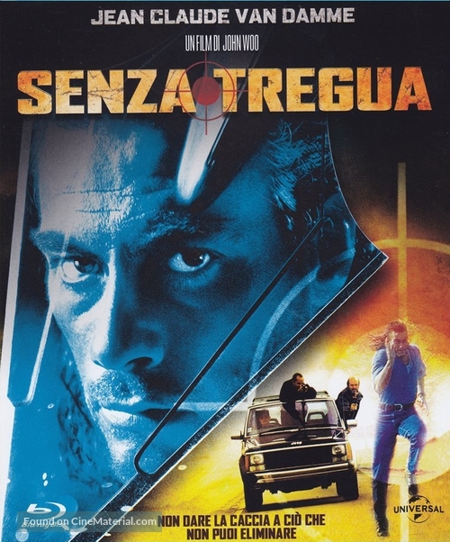 Hard Target - Italian Blu-Ray movie cover