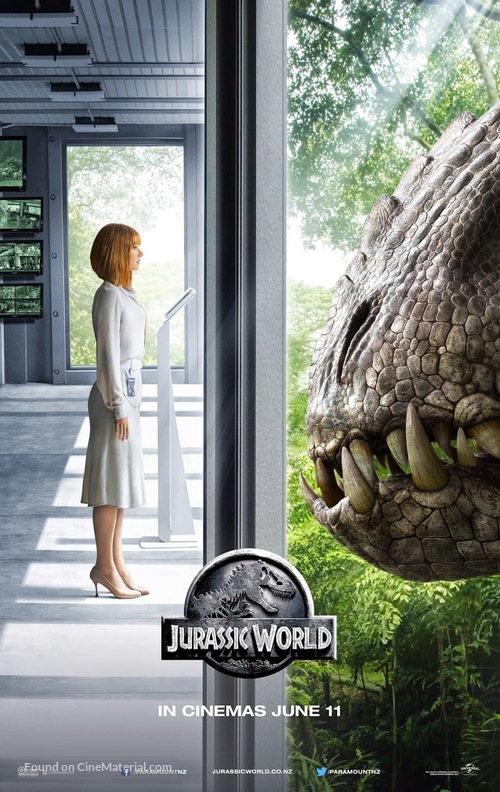 Jurassic World - New Zealand Movie Poster