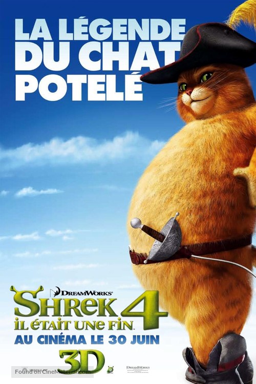 Shrek Forever After - French Movie Poster