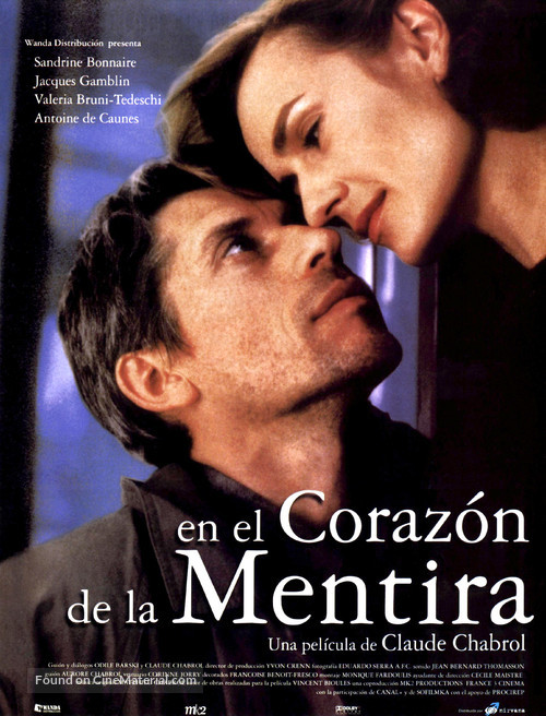 Au coeur du mensonge - Spanish Movie Poster