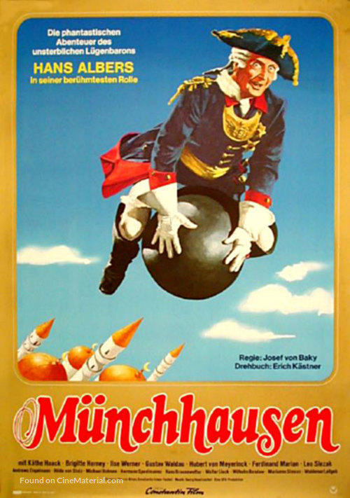 M&uuml;nchhausen - German Movie Poster