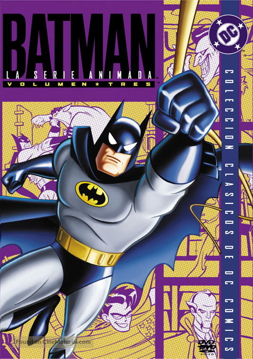 &quot;Batman: The Animated Series&quot; - Argentinian DVD movie cover