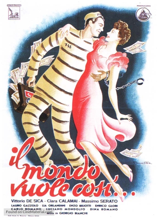 Mondo vuole cos&igrave;, Il - Italian Movie Poster