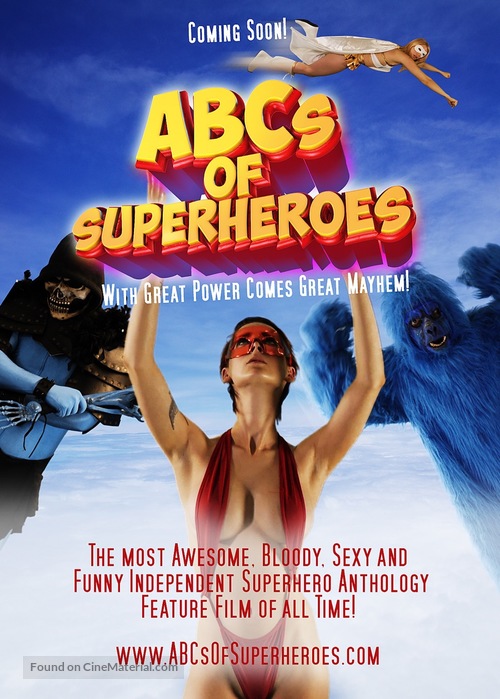 ABCs of Superheroes - German Movie Poster