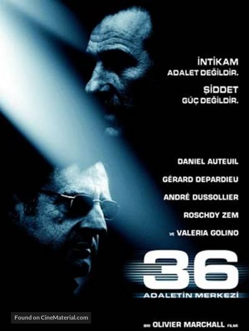 36 Quai des Orf&egrave;vres - Turkish DVD movie cover