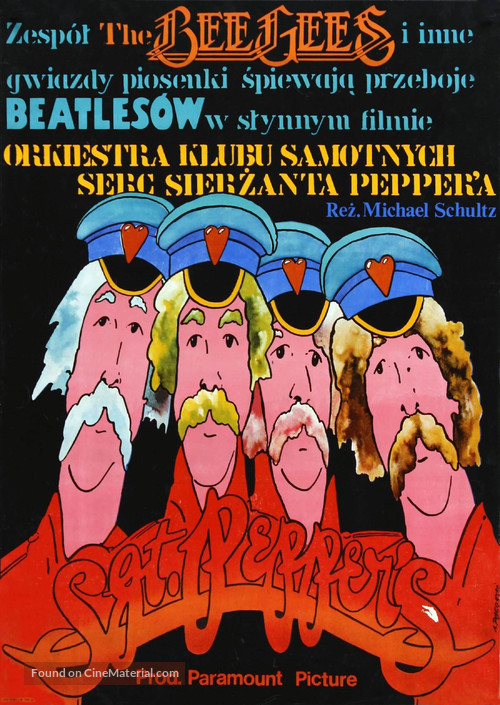 Sgt. Pepper&#039;s Lonely Hearts Club Band - Polish Movie Poster