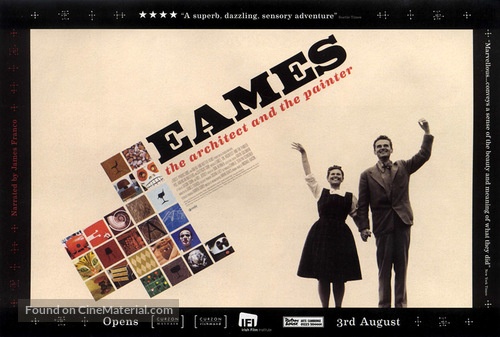 Eames: The Architect &amp; The Painter - British Movie Poster
