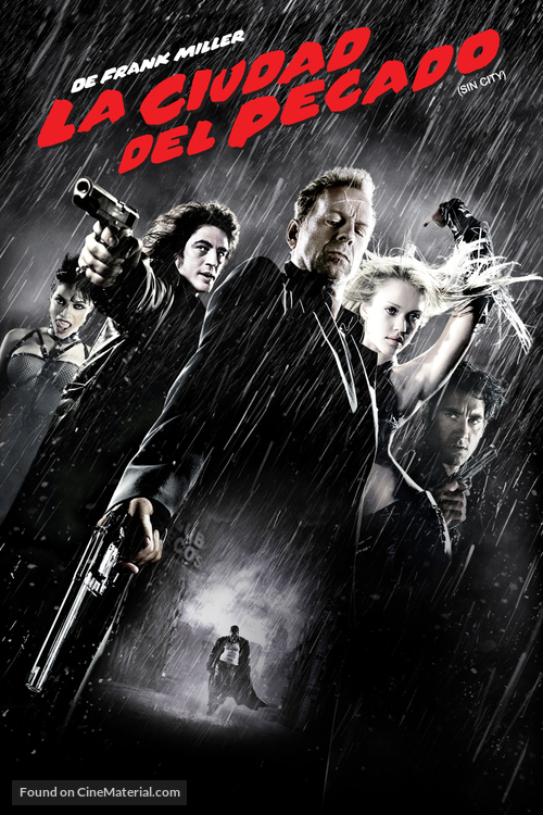 Sin City - Argentinian DVD movie cover