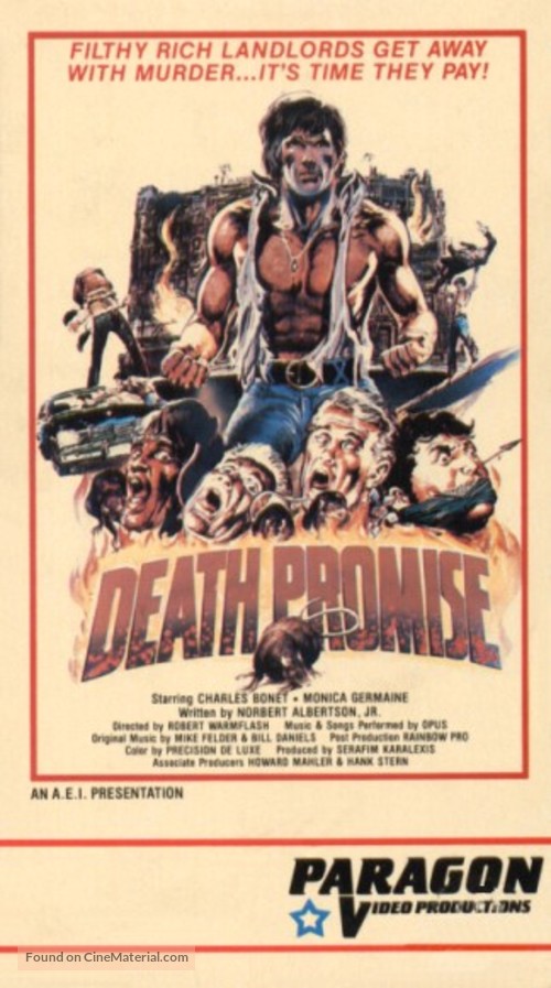 Death Promise - VHS movie cover