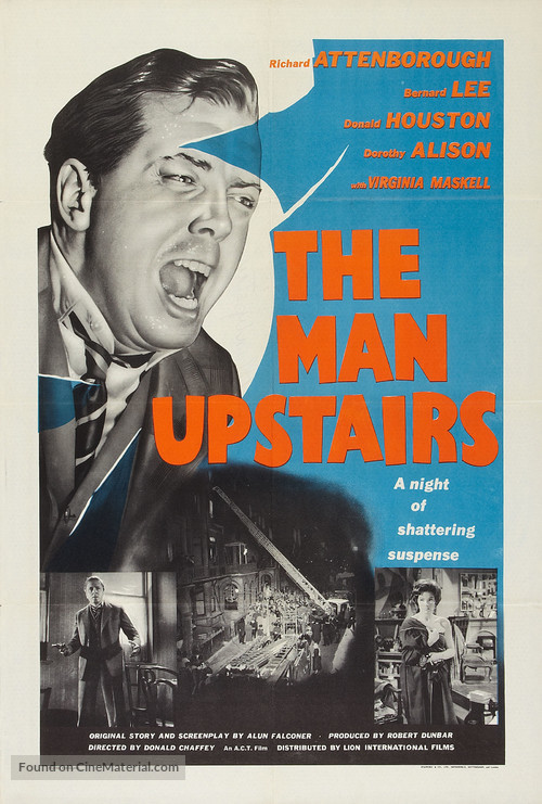 The Man Upstairs - British Movie Poster