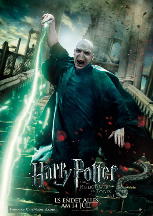 Harry Potter and the Deathly Hallows - Part 2 - German Movie Poster