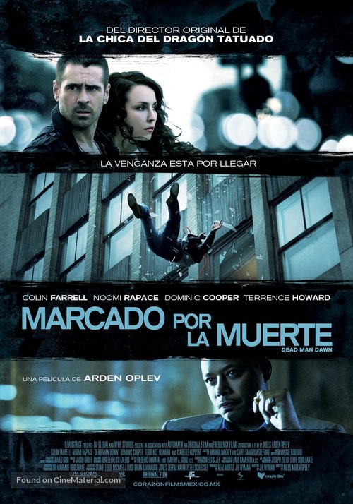 Dead Man Down - Mexican Movie Poster