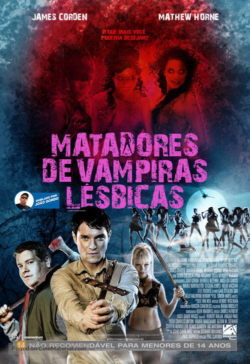 Lesbian Vampire Killers - Brazilian Movie Poster
