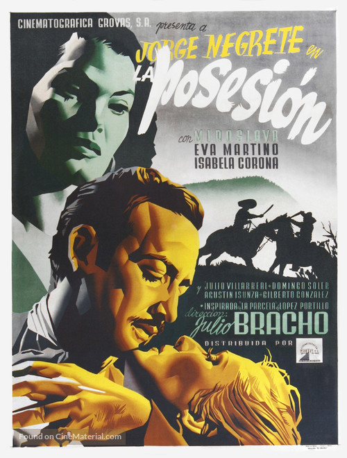La posesi&oacute;n - Mexican Movie Poster