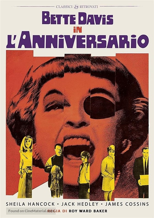 The Anniversary - Italian DVD movie cover