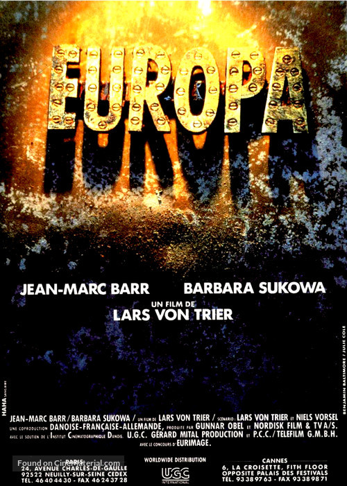 Europa - French Movie Poster