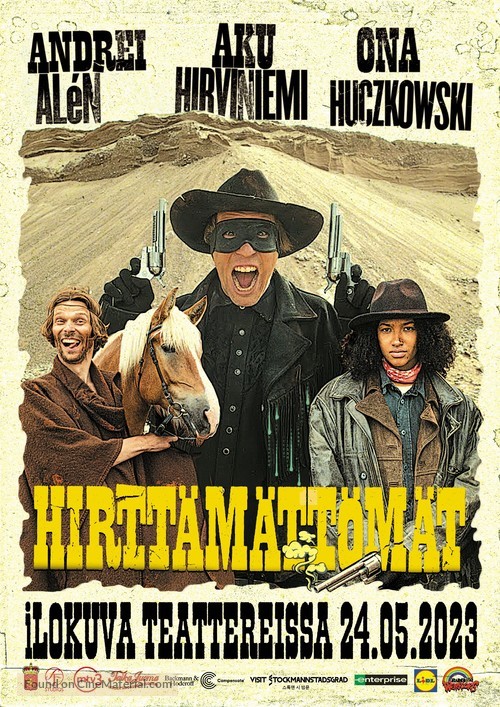 Hirtt&auml;m&auml;tt&ouml;m&auml;t - Finnish Movie Poster