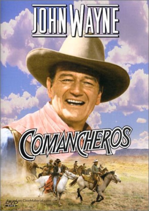 The Comancheros - DVD movie cover