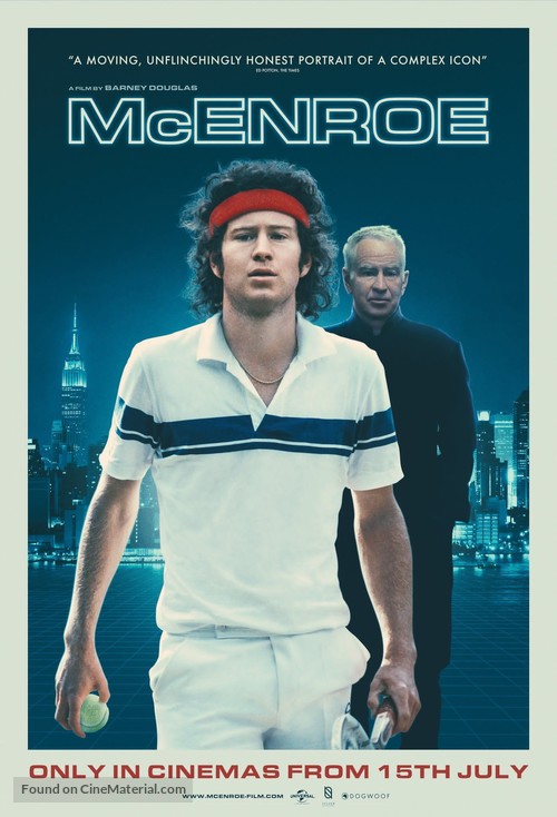 McEnroe - British Movie Poster