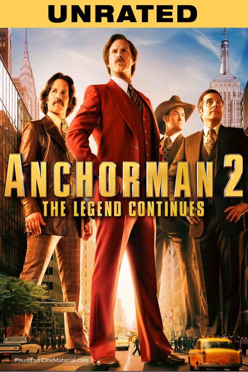 Anchorman 2: The Legend Continues - Movie Cover