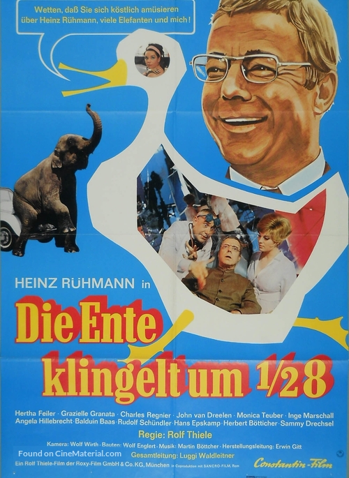 Die Ente klingelt um halb acht - German Movie Poster