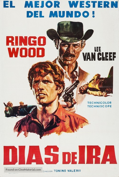 I giorni dell&#039;ira - Argentinian Movie Poster