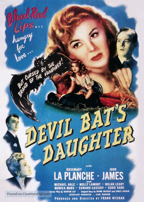 Devil Bat&#039;s Daughter - DVD movie cover