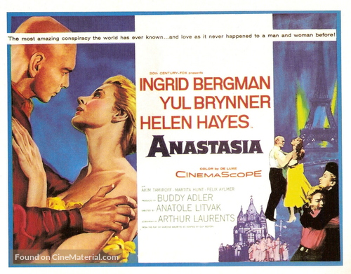 Anastasia - British Movie Poster