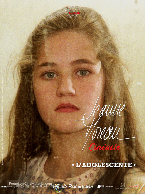 L&#039;adolescente - French Re-release movie poster