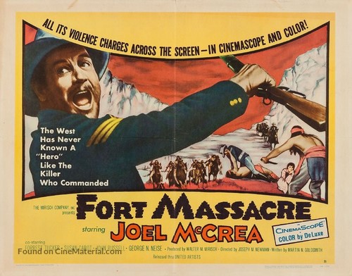 Fort Massacre - Movie Poster