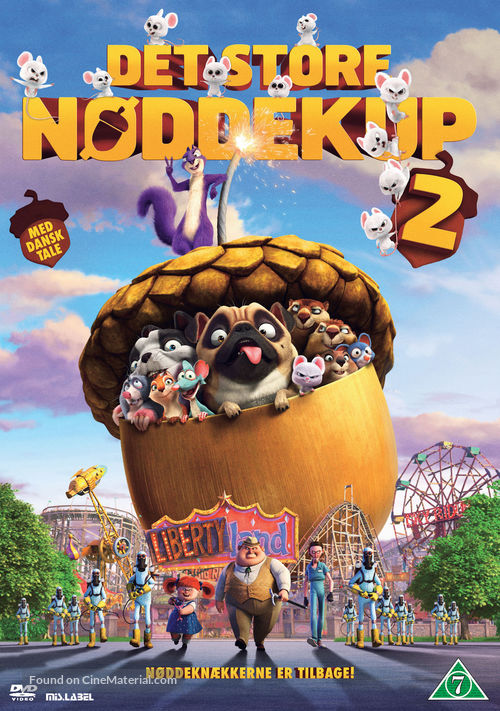 The Nut Job 2 - Danish Movie Cover