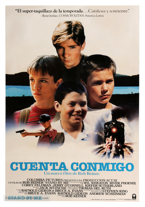Stand by Me - Spanish Movie Poster
