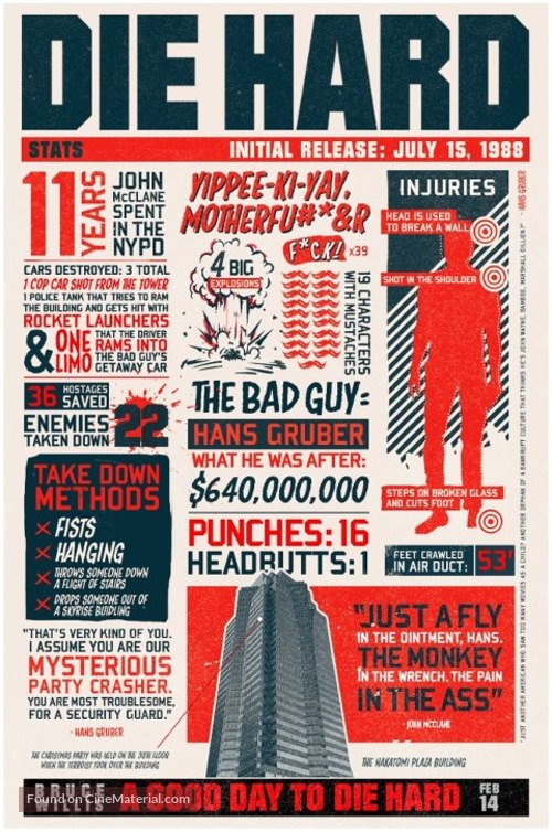 A Good Day to Die Hard - Movie Poster