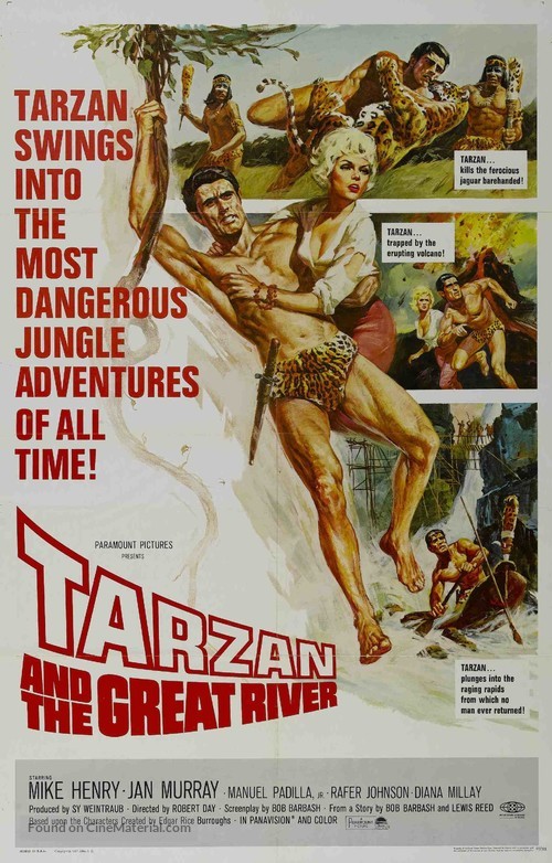 Tarzan and the Great River - Movie Poster