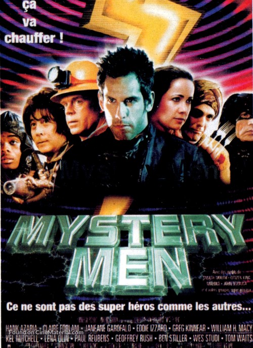 Mystery Men - French Movie Poster