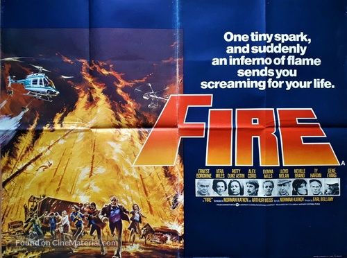 Fire! - British Movie Poster