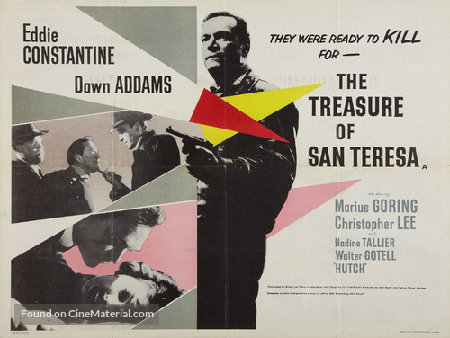 The Treasure of San Teresa - British Movie Poster