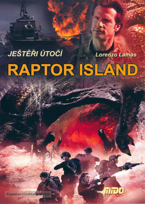 Raptor Island - Czech DVD movie cover