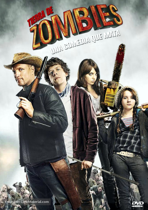 Zombieland - Argentinian DVD movie cover