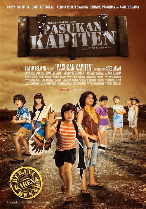 Pasukan kapiten - Indonesian Movie Poster