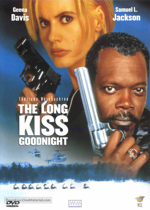 The Long Kiss Goodnight - German DVD movie cover