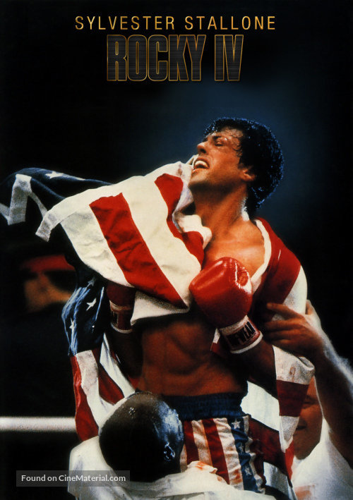 Rocky IV - Italian DVD movie cover