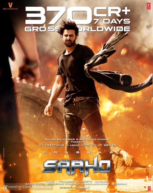 Saaho - Indian Movie Poster