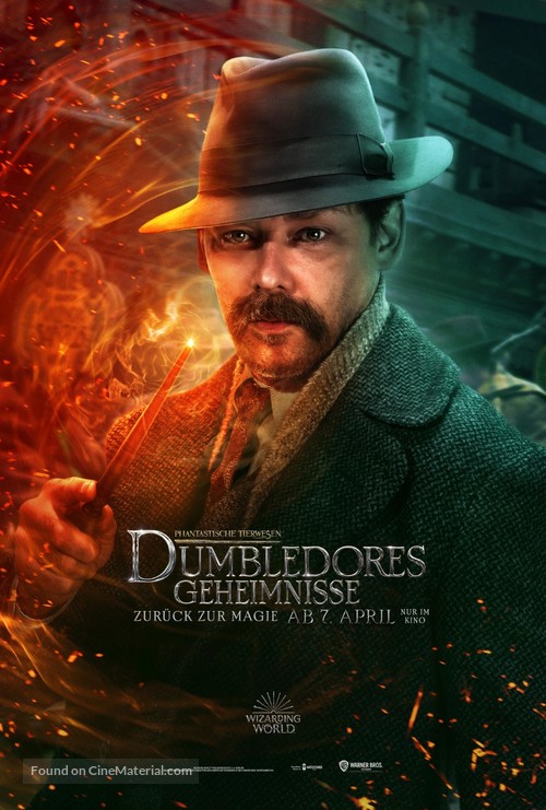 Fantastic Beasts: The Secrets of Dumbledore - German Movie Poster